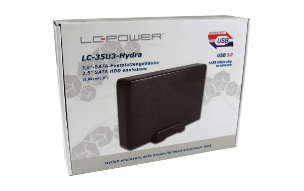 nouveau produit LC-Power Disques Durs Externes Boîtier Externe LC-35U3-Hydra 3.5 4
