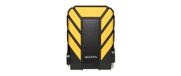 marque moins cher ADATA Disque Dur Externe AHD710P 2 TB, Jaune/Noir – Disques Durs Externes 3