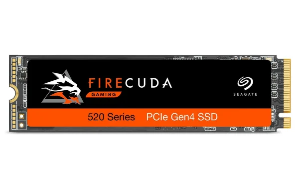 Neuve avec étiquette Seagate SSD FireCuda 520 M.2 2280 NVMe 2000 GB – SSD (Solid State Disks) 1