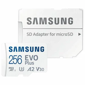Boutique Samsung MicroSDXC Evo+ 256 Go 130MB/s V30 – Cartes Mémoire 7